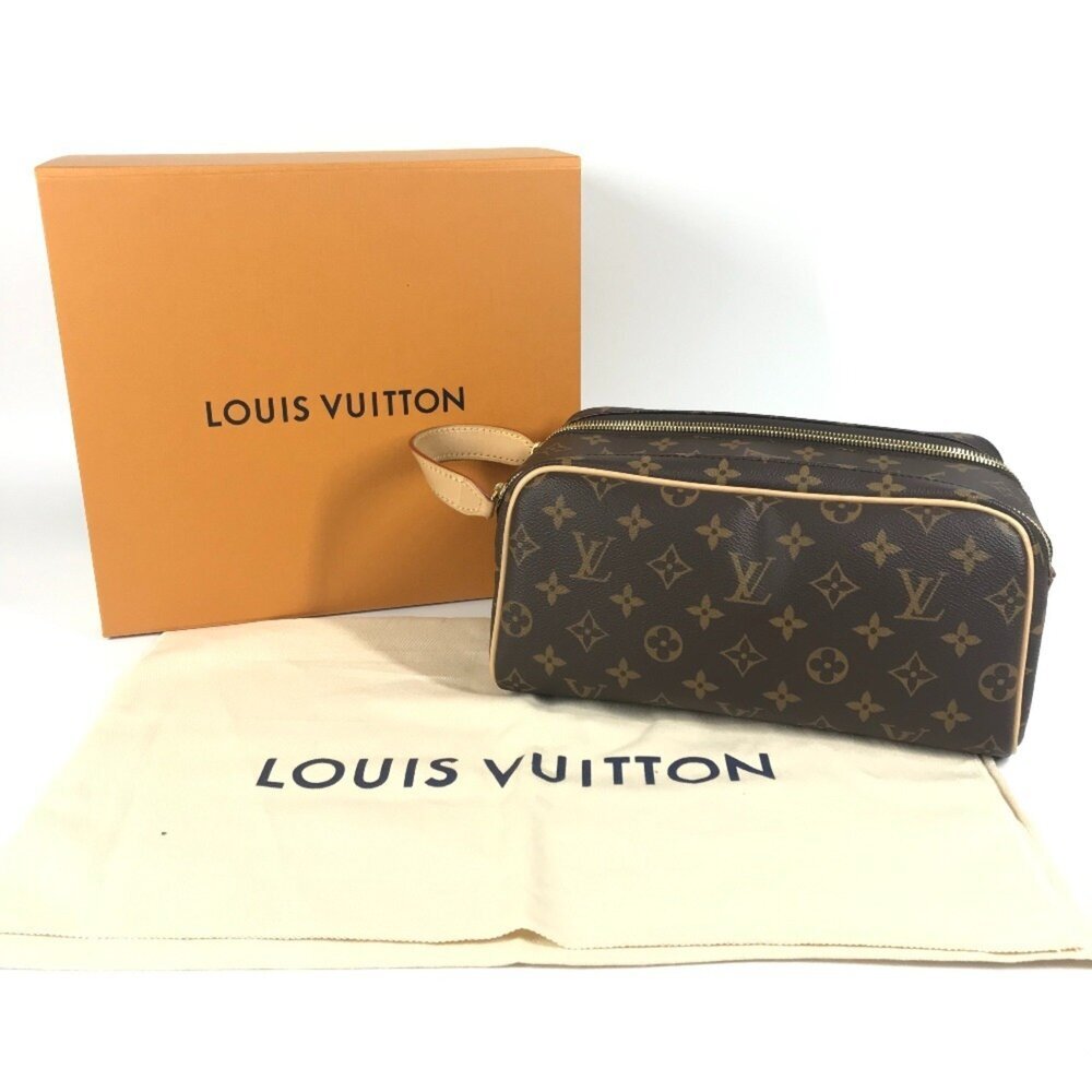 LOUIS VUITTON Brown Monogram Canvas Pouch - Picture 2 of 16